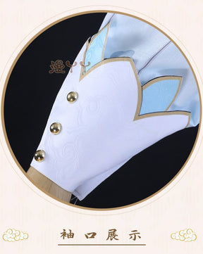 Genshin Impact Kamisato Ayaka New Skin Cosplay Costume Ayaka New Outfits Springbloom Missive Dress Hat Fan Ayaka Dress