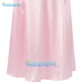 Glinda wicked cosplay costume disguise for adult women pink dress CTX female dresses fantasy outfit Halloween carnival suit