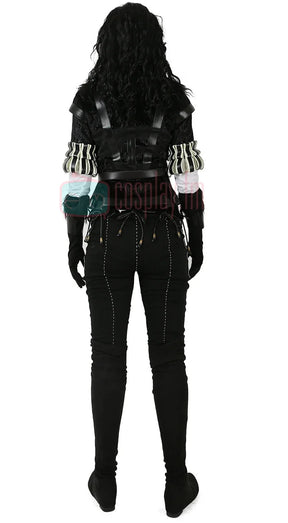 Game Witcher 3 Wild Hunt Cosplay Yennefer of Vengerberg Costume Halloween party fashion leather jacket vest gloves pants suit