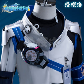 Arlan Honkai Star Rail Cosplay Costume Wig Game Uniform Herta Space Station Security Department Peppy Props Halloween Party Men