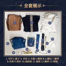 Game Identity Ⅴ Luchino Diruse Professor Cosplay Costume Poet New Skin Fashionable Uniform Man Halloween Party Suit