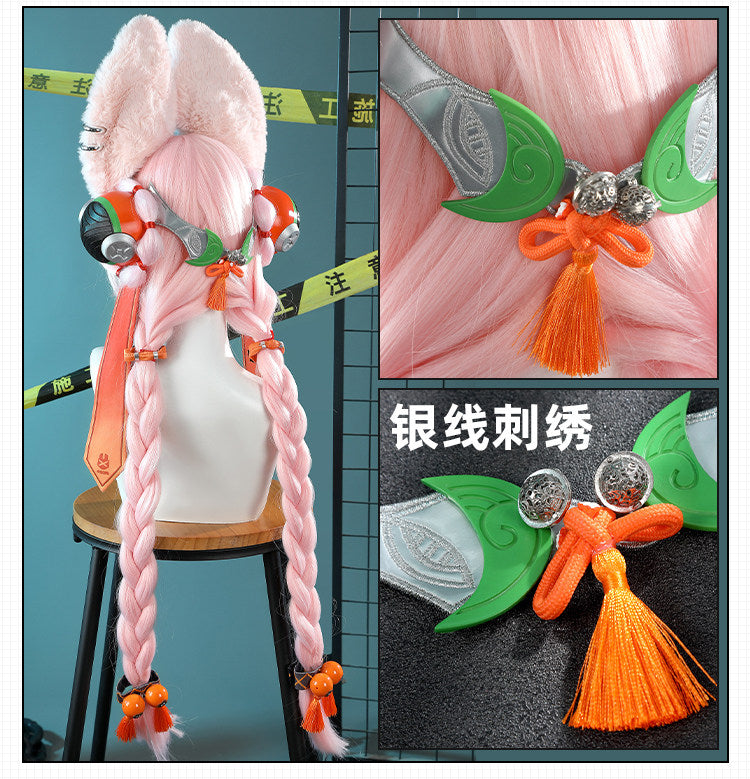 Shusheng-R Zenless Zone Zero Zhao Cosplay Costume Halloween Party Uniform Accessories Props Shoes Gloves Tail Complete Set