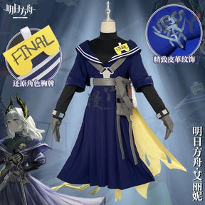 Game Arknights Irene Cosplay Costume Navy Jk Uniform Halloween Carnival Party Play Role Clothes Clothing COSFun