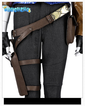 Lilith Cosplay Costume Leather Coat Vest Pants Borderlands Outfit Movie Border Cos Land Full Set Coat Women Halloween Roleplay Suit