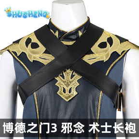 BG 3 Dark Urge Cosplay Costume Baldur Urge Robe Pants Accessories Outfit Man Gate 3 Comic Con Costumes