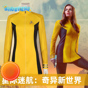 Star Trek: Strange New Worlds Cosplay Jacket Coat Halloween Christmas Party Costume Cos Clothes Stage Performance Role Play