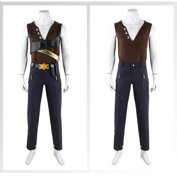 VALORANT Tejo Cosplay Costume Uniform Halloween Carnival Party Christmas Play Role Clothes Clothing for Men Shusheng