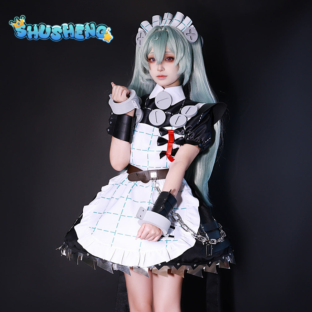 Zenless Zone Zero Corin Wickes Cosplay Costume Uniform Wig Anime Halloween Party Costumes Masquerade Women Game