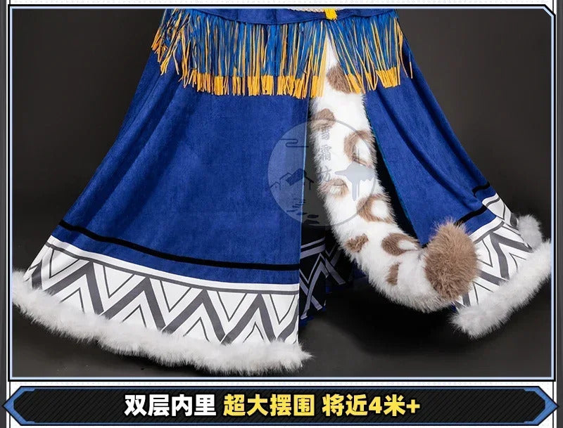 Shusheng-R Game Arknights Pramanix the Prerita Cosplay Costume Halloween Carnival Party Christmas Play Role Clothes Clothing