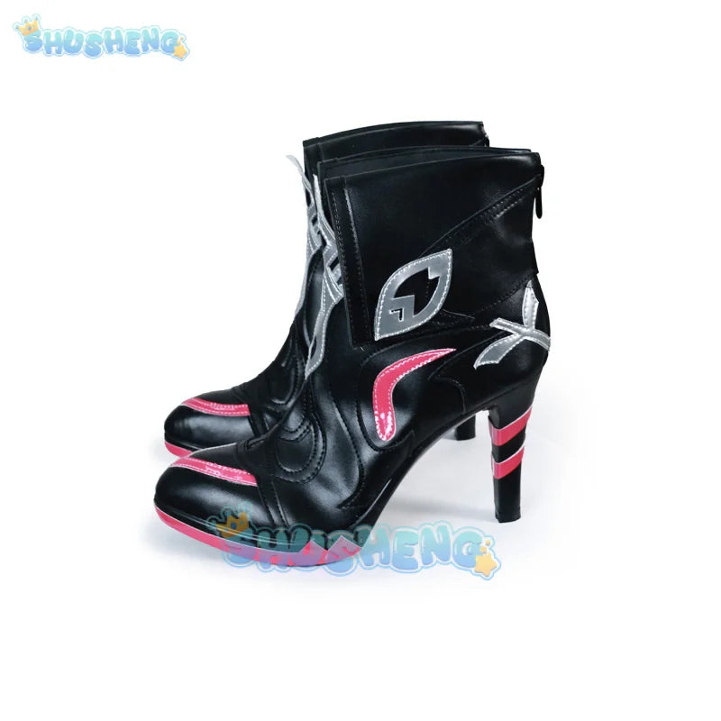 Game Honkai Impact 3rd Lantern Cosplay Shoes  Halloween Party Role Play Outfit Women  Shusheng