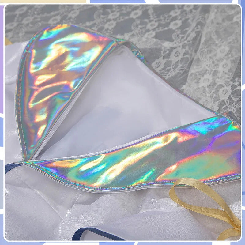 Shusheng-R Gakuen IDOLM@STER  Kotone Fujita Cosplay Costume Halloween Carnival Sweet Lolita Dress Accessories Props Wig Men's  Women's Set