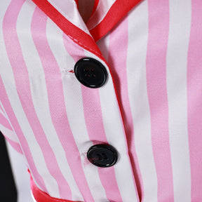 Anime My Dress-Up Darling Marin Kitagawa Cosplay Costume  Pink Waitress Sweet Maid Dress Anime Halloween Party for Women