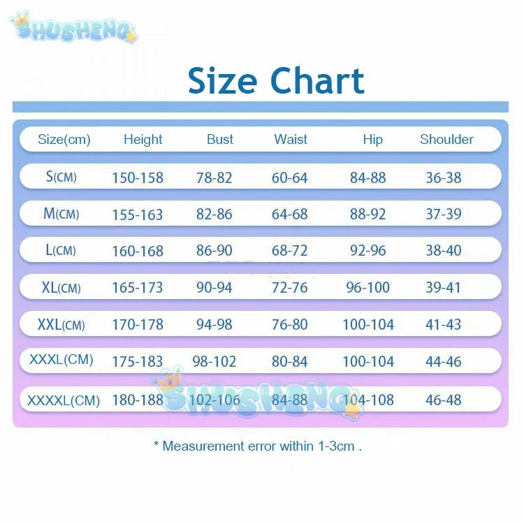 Shusheng Umamusume: Pretty Derby Rice Shower Cosplay Costume Dress Uniform Hallowen Carnival Party Play Role for Women Man