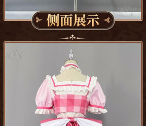 Anime Aikatsu Hoshimiya Ichigo Cosplay Costume Uniform Halloween Party for Women Men Carnival Props
