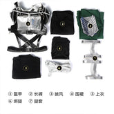 The Final Season Attack 4 Titan Cosplay Costume Anime Rivaille Mikasa AcKerman Shingeki No Kyojin Comiket party Woman Uniform