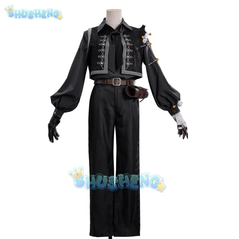 Identity V Matthias Czernin Puppeteer Game Suit Handsome Uniform Cosplay Costume Halloween Party Role Play Outfit Men