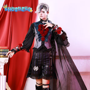 Luminary Emile Cosplay Game Identity V Luminary Emile Costumes Wig Full Set Halloween Party Cosplay Suits