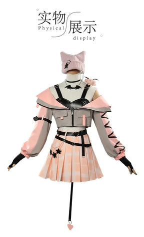 Akiyama Mizuki Momoi Airi Kiritani Haruka Hanasato Minori Little devil Cosplay Pjsk Costume Halloween New JK Prop Wig Uniform
