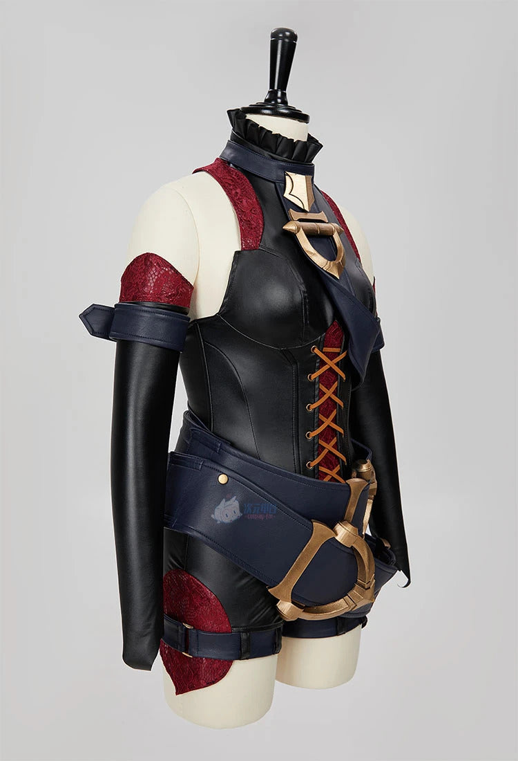 Briar Game LOL Cosplay the Restrained Hunger Costume Sexy jumpsuit leather suit party carnival high-quality Woman uniform outfit