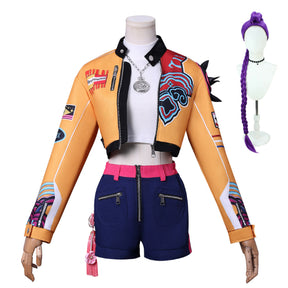 Cos Hunters Superstar Lumi Mira Zoe Cosplay Costume Anime KPop Demon Full Set Girl Group Suit Women Halloween Party Roleplay