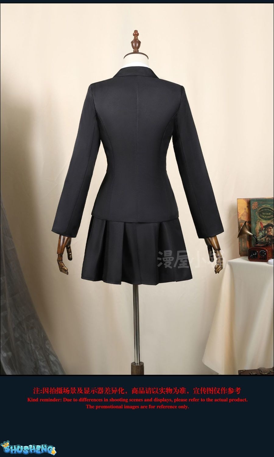 Identity V Kawakami Tomie Cosplay Costume with Hair Hoop JK Uniform for Halloween Anime Comic Dream Witch Yidhra Outfits