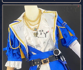 Prisoner Luca Balsa Cosplay Game Identity V Luca Costume Trench Uniform Suit Party Role Play Clothing Suit