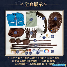 Identity V Norton Campbell Prospector Cosplay Costume Cos Game Anime Party Uniform Hallowen Play Role Clothes Clothing