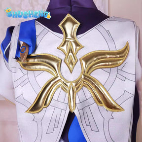 Sunday Cosplay Costume Game Honkai Star Rail Mr. Sunday Cosplay Costume Uniform Outfits Wig Shoes Prop Anime Role Play Suits