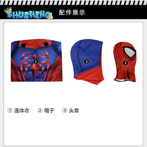 Scarlet Spider Cosplay Costume For Men Jumpsuit Bodysuit Across Fresh Halloween Carnival Party Role Play Suit New