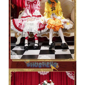 Anime Rozen Maiden Hinaichigo Souseiseki Cosplay Costume Halloween Carnival Sweet and Cute Lolita Dress and Accessories Girl Set