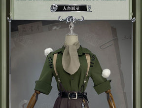 Norton Campbell Prospector Cosplay Identity Ⅴ Costume Hat glasses prop accessorie original skin set party carnival uniform