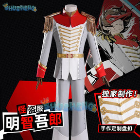 Anime Person 5 Akechi Goro Cosplay Costume Strange Thief Uniform Halloween Carnival Party Christmas Play Role Clothes