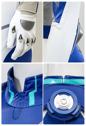 Fantastic Four Susan Storm Richards Invisible Woman Cosplay Costume Halloween Carnival Tight jumpsuit Women Set