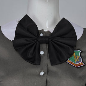 Kikoru Shinomiya Cosplay Costume  Anime Kaiju No. 8 Gray Dress Uniform Headwear Halloween Party Women