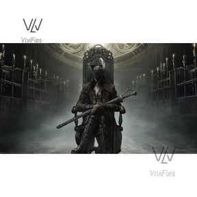 Game Bloodborne Gehrman Cosplay Costume Halloween outfits Women Men New Suit Uniform Accessories and props set in stock