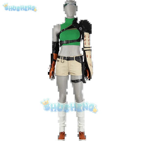 Final Fantasy 7 Yuffie Kisaragi Cosplay Costume Cos Game Anime Party Uniform Hallowen Play Role Clothes New Full