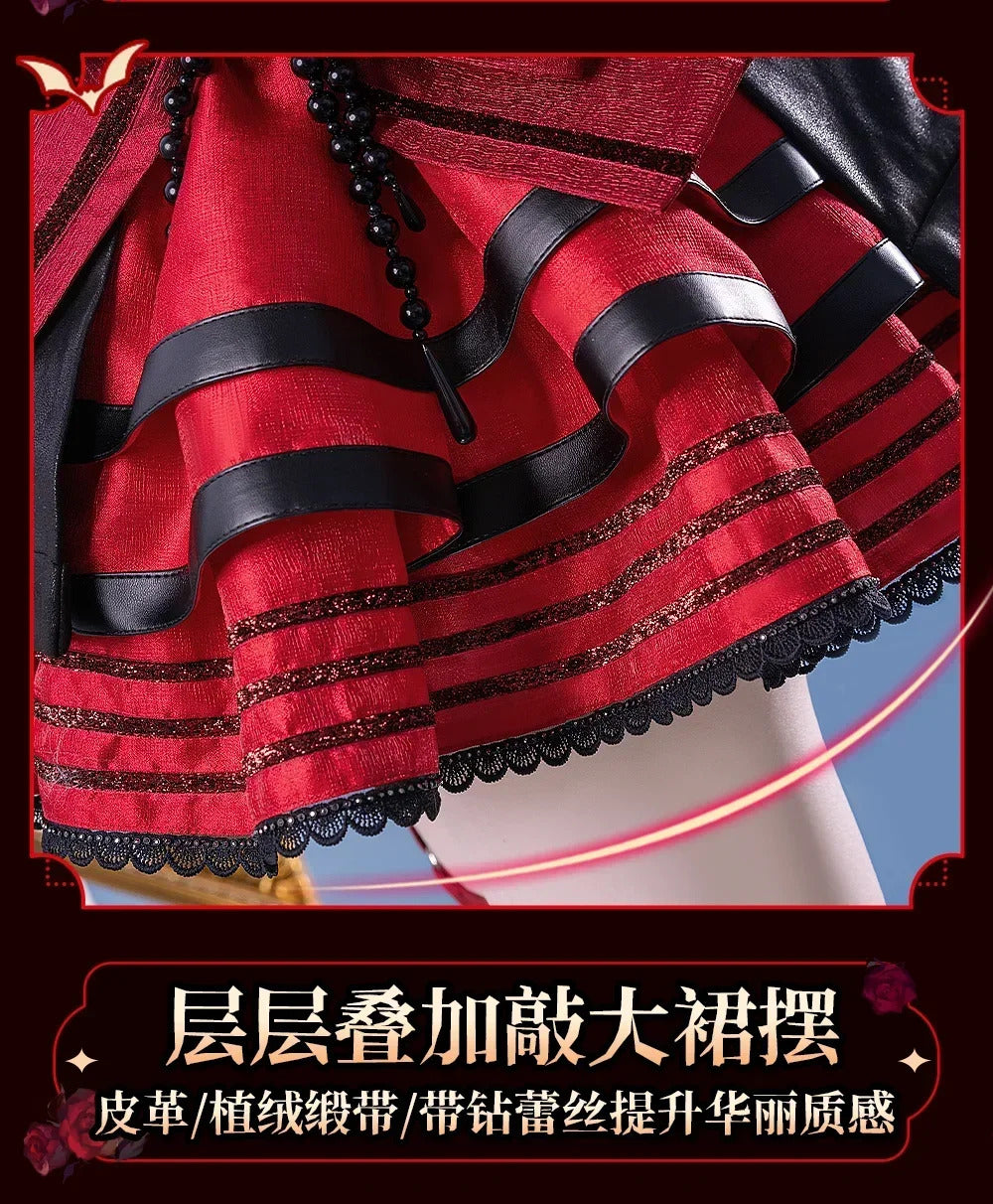 Kasane Teto Cosplay Costume Costume Gothic Night Uniform Halloween Carnival Party Christmas Play Role Clothes Clothing
