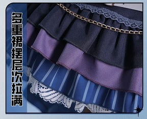 Vtuber Higashi Yukihasu Cosplay Costume Uniform Halloween Carnival Party Christmas Play Role Clothes Clothing for Women