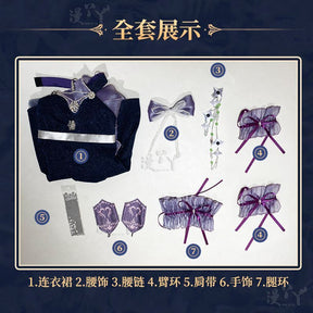 Ayanami Rei Purple Sexy Dress Cosplay Anime NIKKE：The Goddess of Victory Costume Prop Dress Woman Halloween Customized