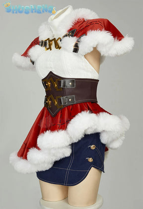 FF14 Tifa Lockhart Cosplay Crisis Core - Final Fantasy XIV Costume Sexy sweet Girl Christmas Party Set Wig Props Tifa New Style