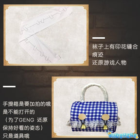 Anime Game Identity V Gardener Emma Woods Lolita Dress Lovely Uniform Cosplay Costume Role Play For Women