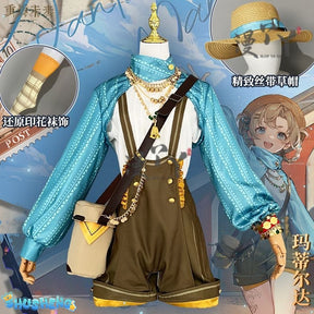 Matilda Bouanich Cosplay Costume Game Reverse:1999 Anime Women Sweet Uniform Genius Holiday Role Play Clothing Halloween Stock