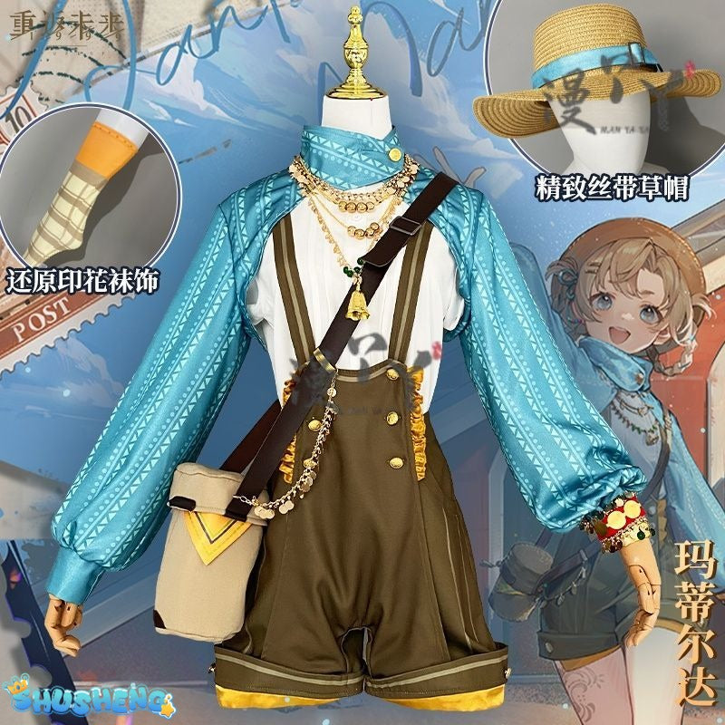 Matilda Bouanich Cosplay Costume Game Reverse:1999 Anime Women Sweet Uniform Genius Holiday Role Play Clothing Halloween Stock