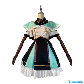 Lazulight Finana Elira Pomu Cosplay Costumes Vtuber Cosplay Dress Anime Clothing Halloween Party Uniforms