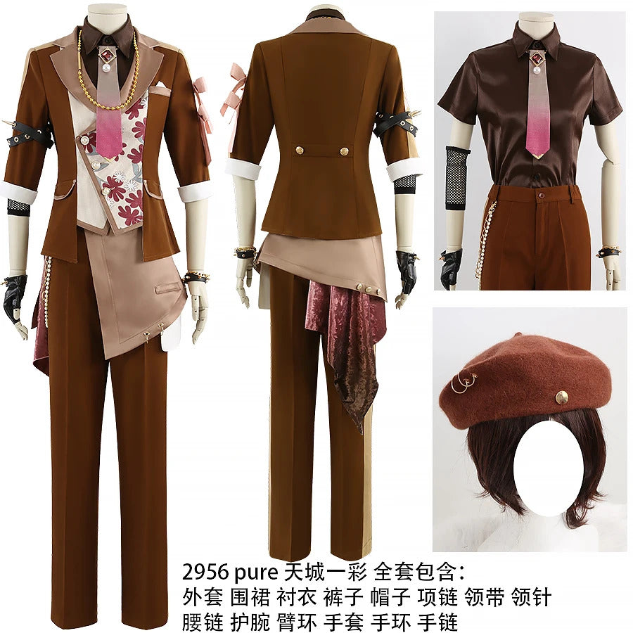Ensemble Stars Devoted to you Koga Hajime Kazehaya Tatsumi Amagi Hiiro Souma Kanzaki Mikishima Madara Ideal Pure Cosplay Costume