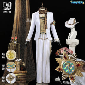 Identity V Norton Campbell Prospector Cosplay Costume Resplendent Lone Wolf‌ Uniform Halloween Carnival Party Play Role Clothing