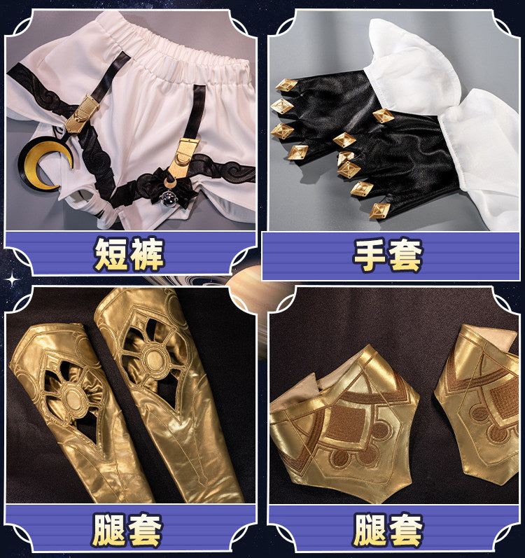 Shusheng-R Honkai:Star Rail Cipher Cosplay Costume Cos Game Anime Party Uniform Hallowen Play Role Clothes Clothing