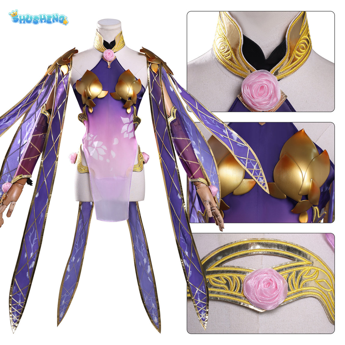 Fate/Grand Order Game Kama Cosplay With White Wig The Eros In Legend The 5-star Follower Rank Assassin Cosplay Costume Full Suit