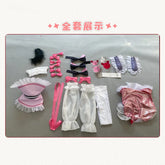 Game Azur Lane USS Halford Cosplay Costume Sexy pink jumpsuit props accessories wig set Halloween sweet women New uniform S-XXL