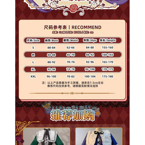 Anime Rozen Maiden Hinaichigo Souseiseki Cosplay Costume Halloween Carnival Sweet and Cute Lolita Dress and Accessories Girl Set